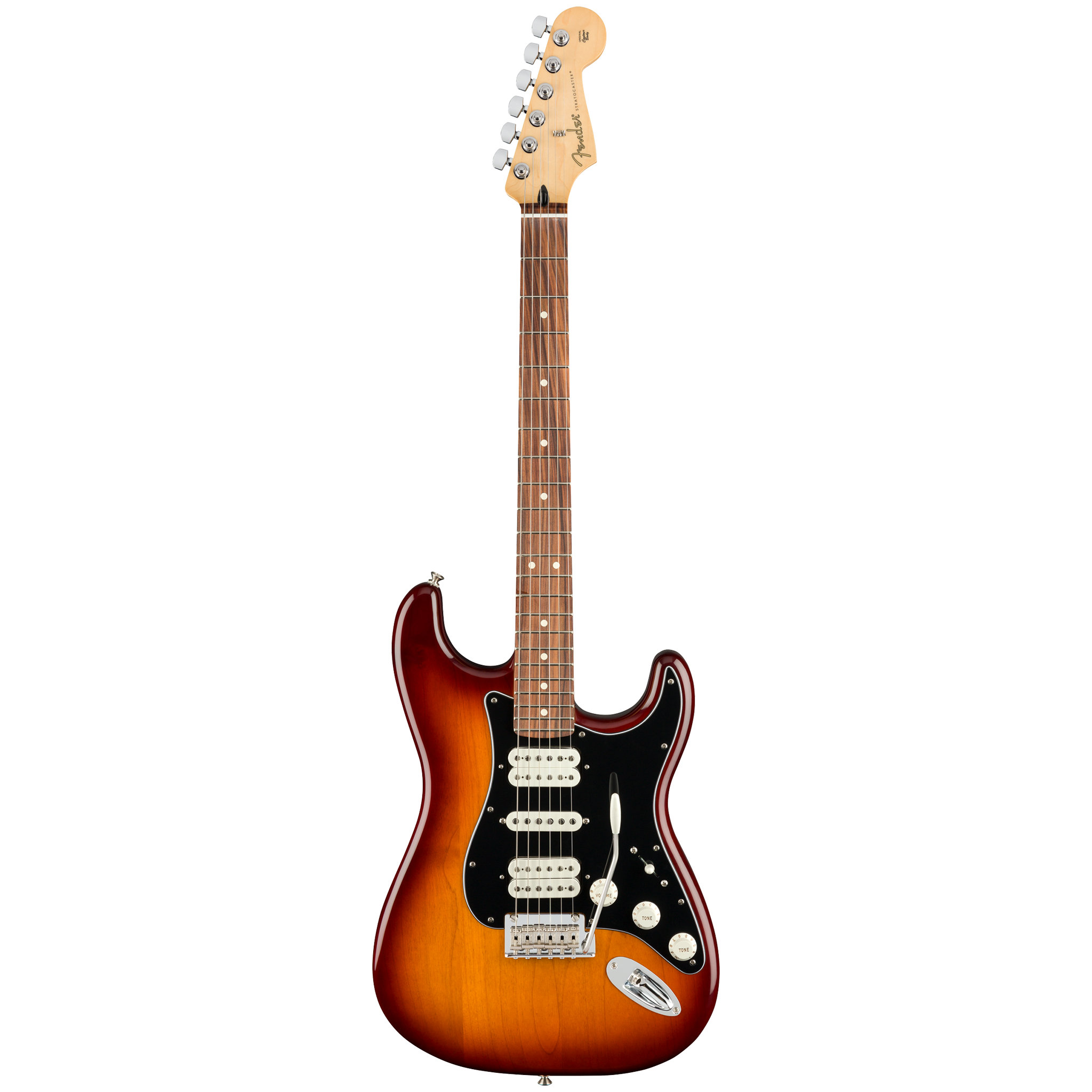  FENDER PLAYER STRAT HSH PAU FERRO TOBACCO SUNBURST #0144533552
