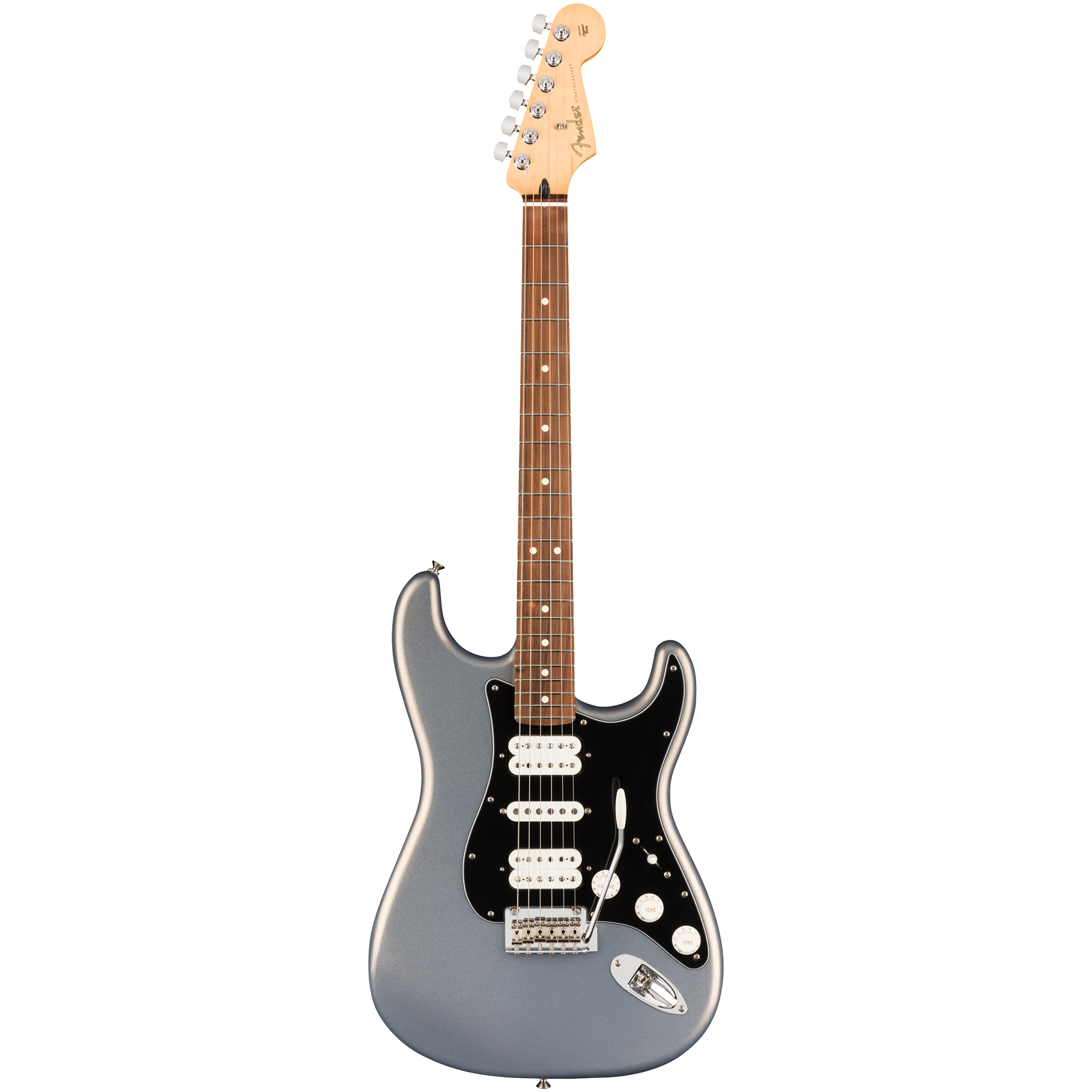  FENDER PLAYER STRAT HSH PAU FERRO SILVER #0144533581