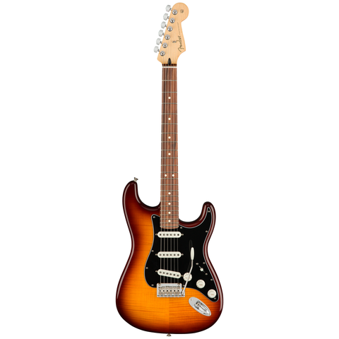  FENDER PLAYER PLUSTOP STRAT PAU FERRO TOBACO SUNBURST #0144553552 