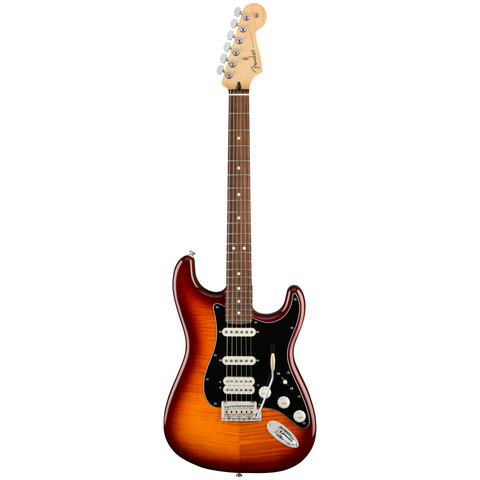  FENDER PLAYER PLUSTOP STRAT HSS PAU FERRO TOBACO SUNBURST #0144563552 