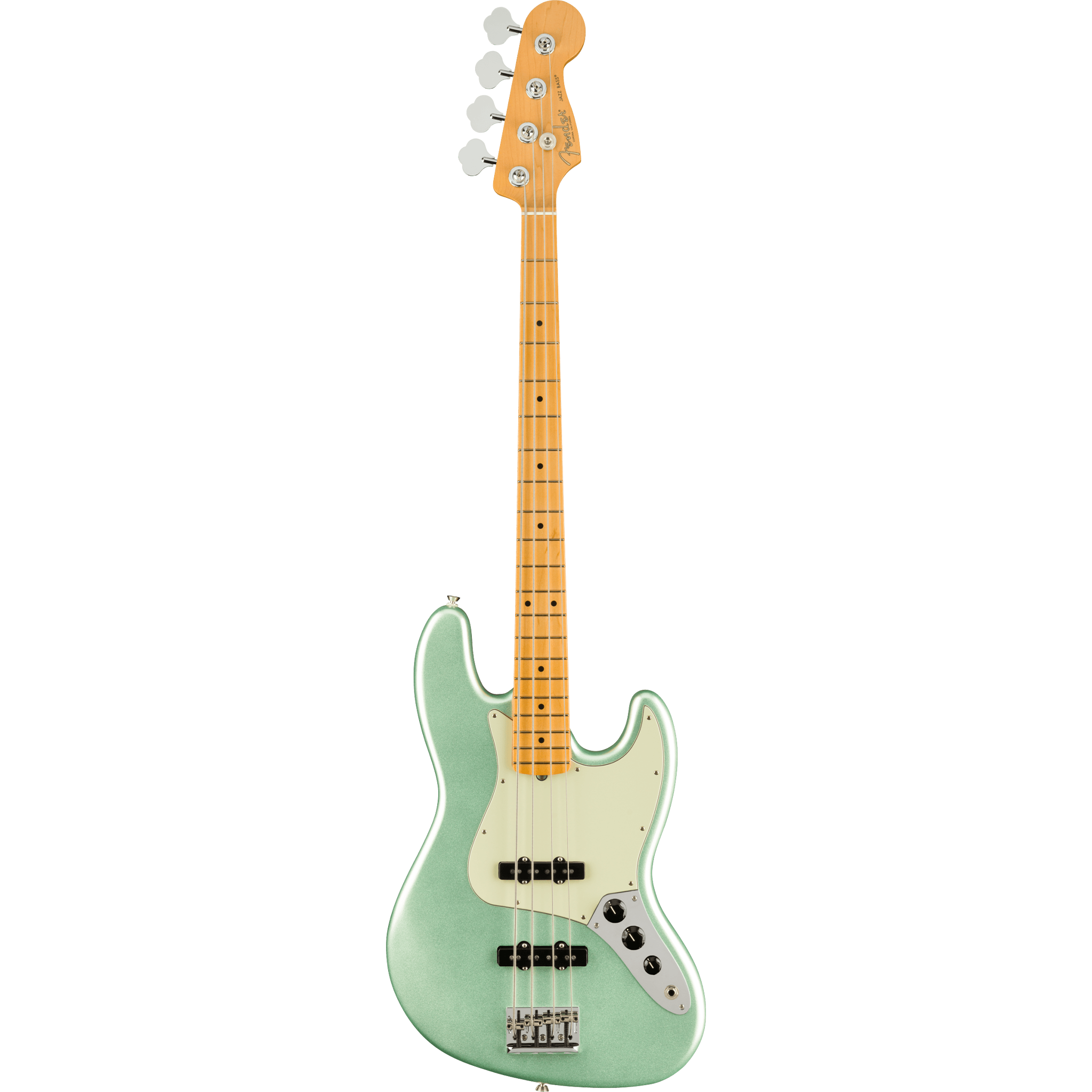  FENDER AMERICAN PROFESSIONAL II JAZZ BASS ROSEWOOD MYSTIC SURF GREEN #0193972718