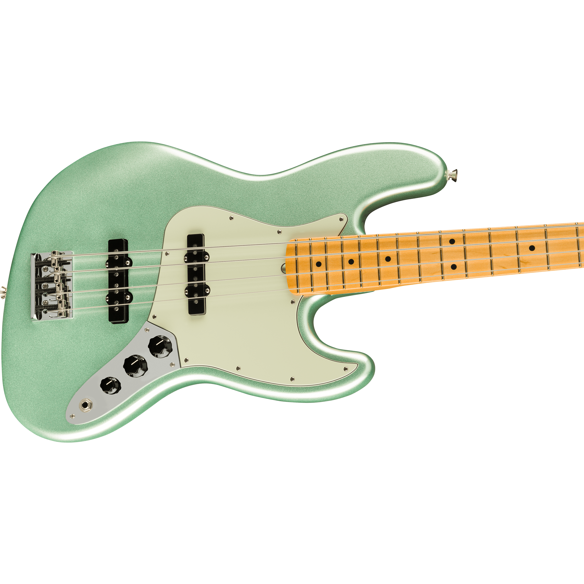  FENDER AMERICAN PROFESSIONAL II JAZZ BASS ROSEWOOD MYSTIC SURF GREEN #0193972718