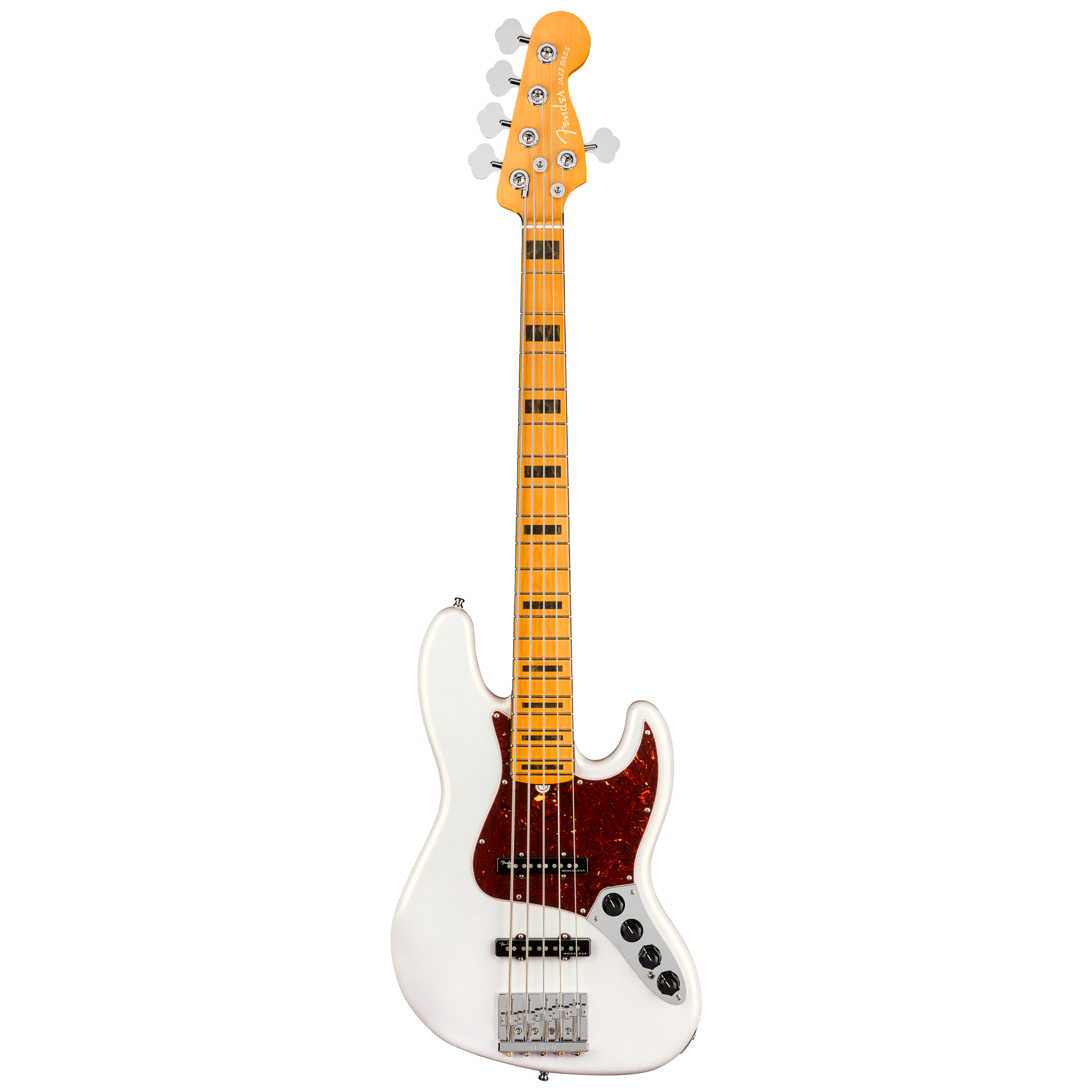  FENDER AMERICAN ULTRA JAZZ BASS V MAPLE ARTIC PEARL #0199032781