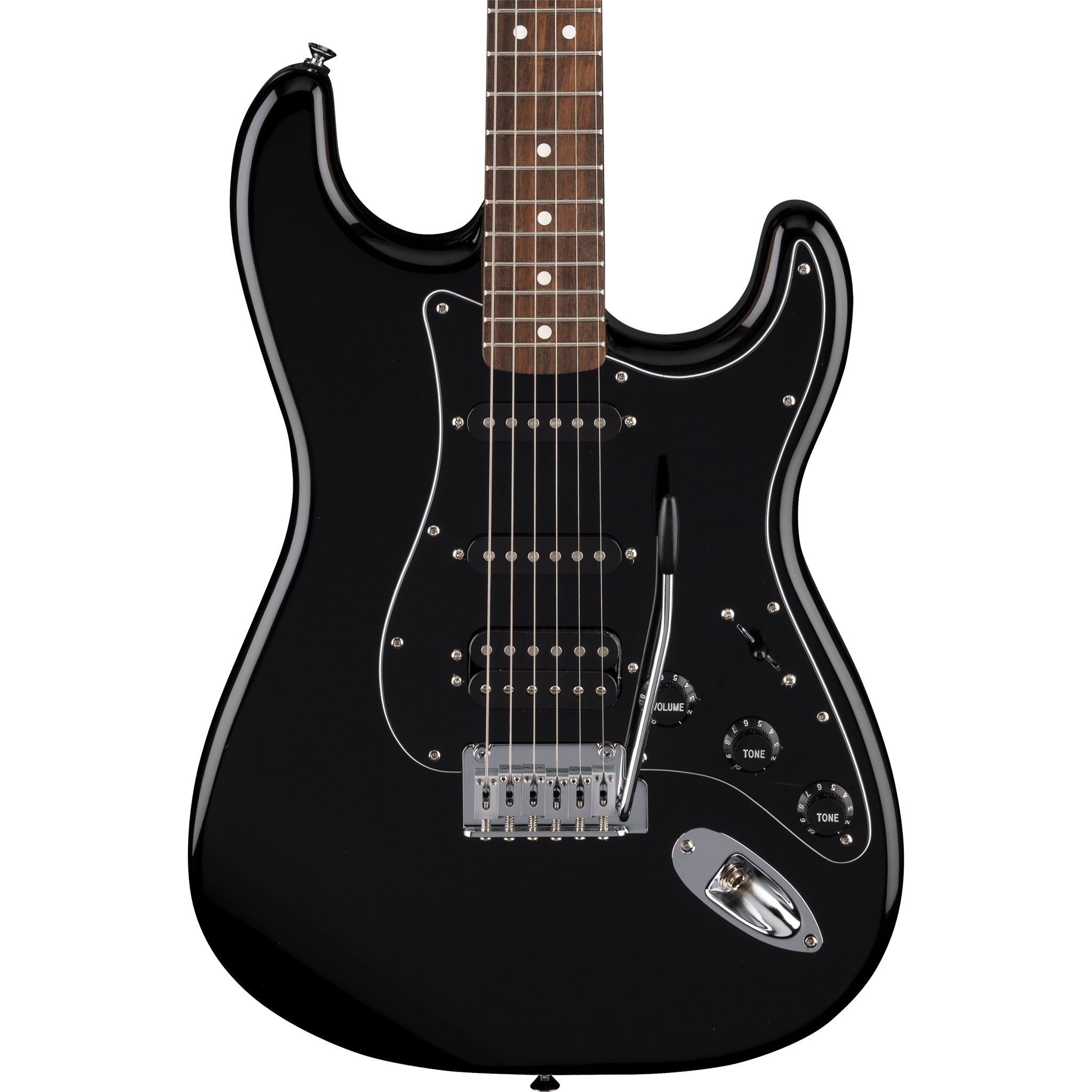  FENDER STANDARD STRAT HSS LAUREL BLACK #0266441506