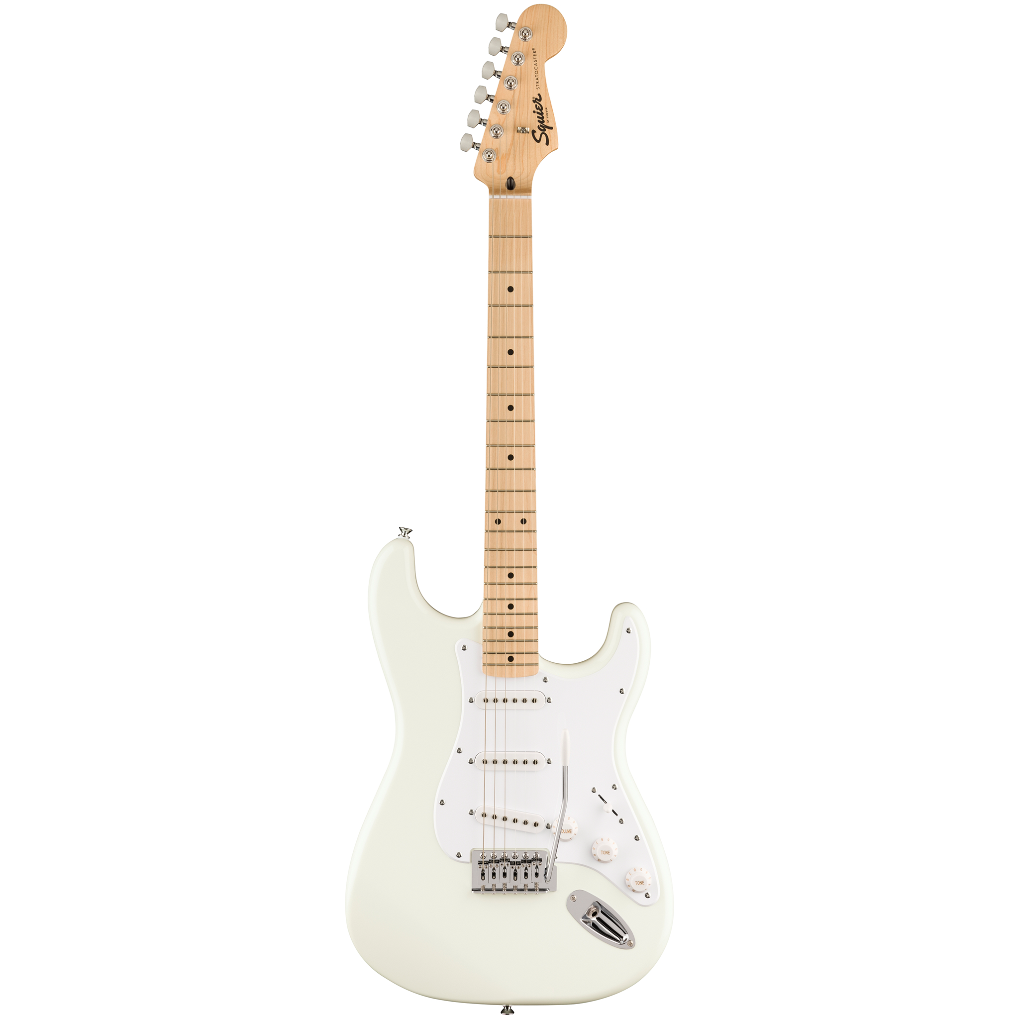  SQUIER FSR SONIC STRAT MAPLE ARCTIC WHITE #0373152580