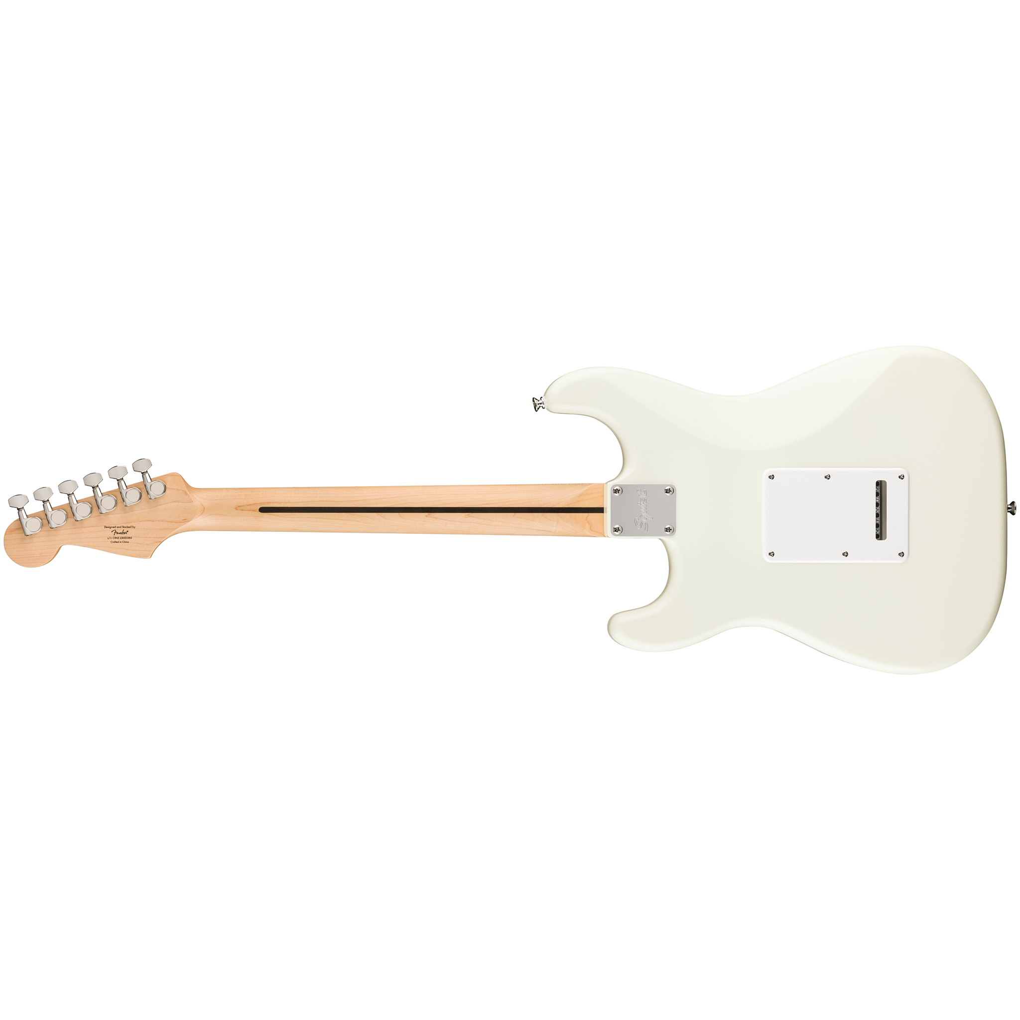  SQUIER FSR SONIC STRAT MAPLE ARCTIC WHITE #0373152580