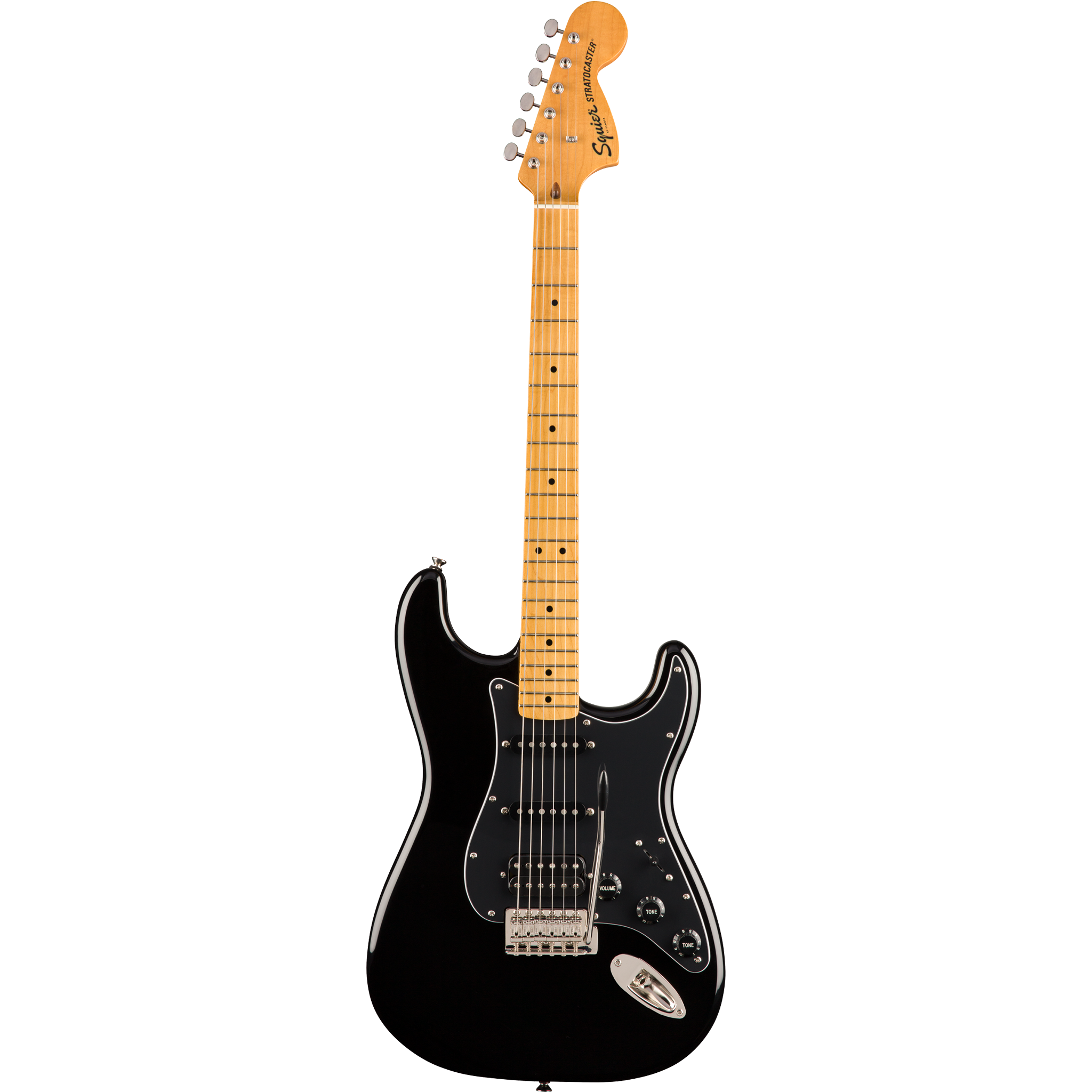  SQUIER CLASSIC VIBE ‘70S STRAT HSS MAPLE BLACK #0374023506
