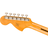  SQUIER FSR CLASSIC VIBE ‘60s COMPETITION MUSTANG LAUREL CAPRI ORANGE WITH DAKOTA RED STRIPE #0374078596 