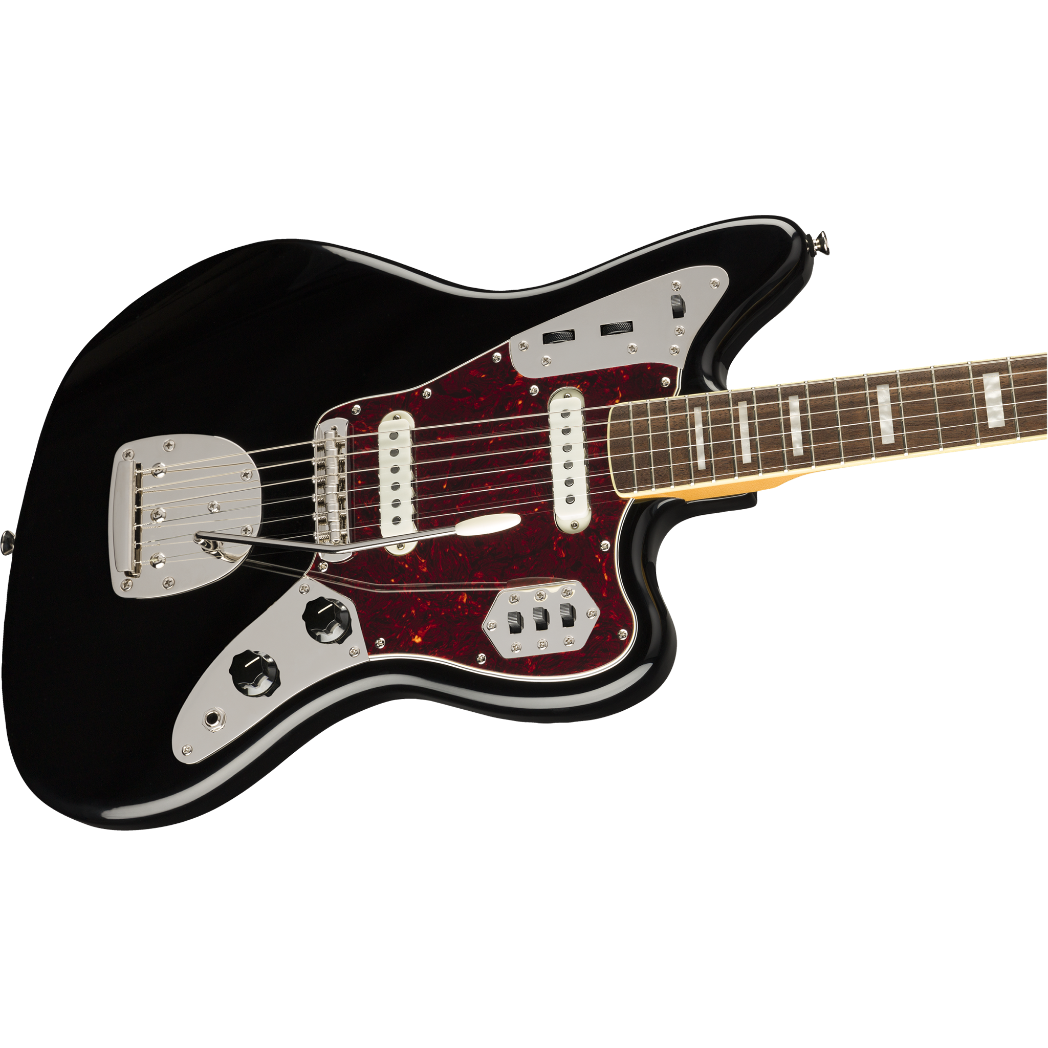  SQUIER CLASSIC VIBE ‘70s JAGUAR LAUREL BLACK #0374090506