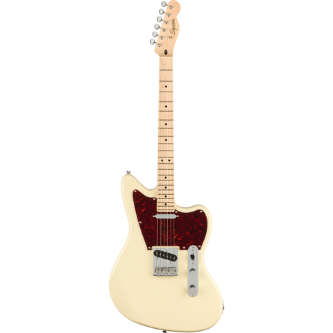  SQUIER PARANORMAL OFFSET TELECASTER MAPLE OLYMPIC WHITE #0377005505 