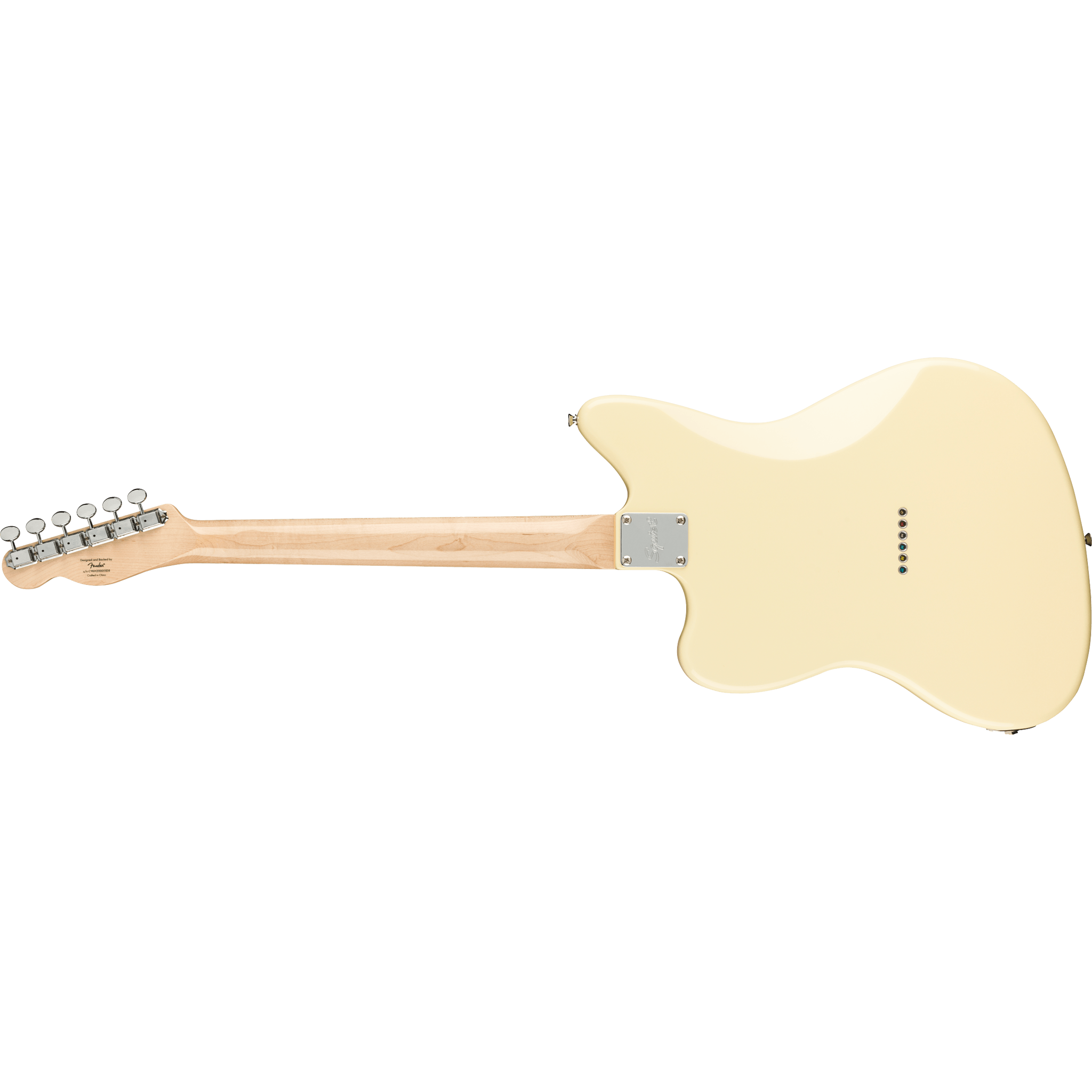  SQUIER PARANORMAL OFFSET TELECASTER MAPLE OLYMPIC WHITE #0377005505