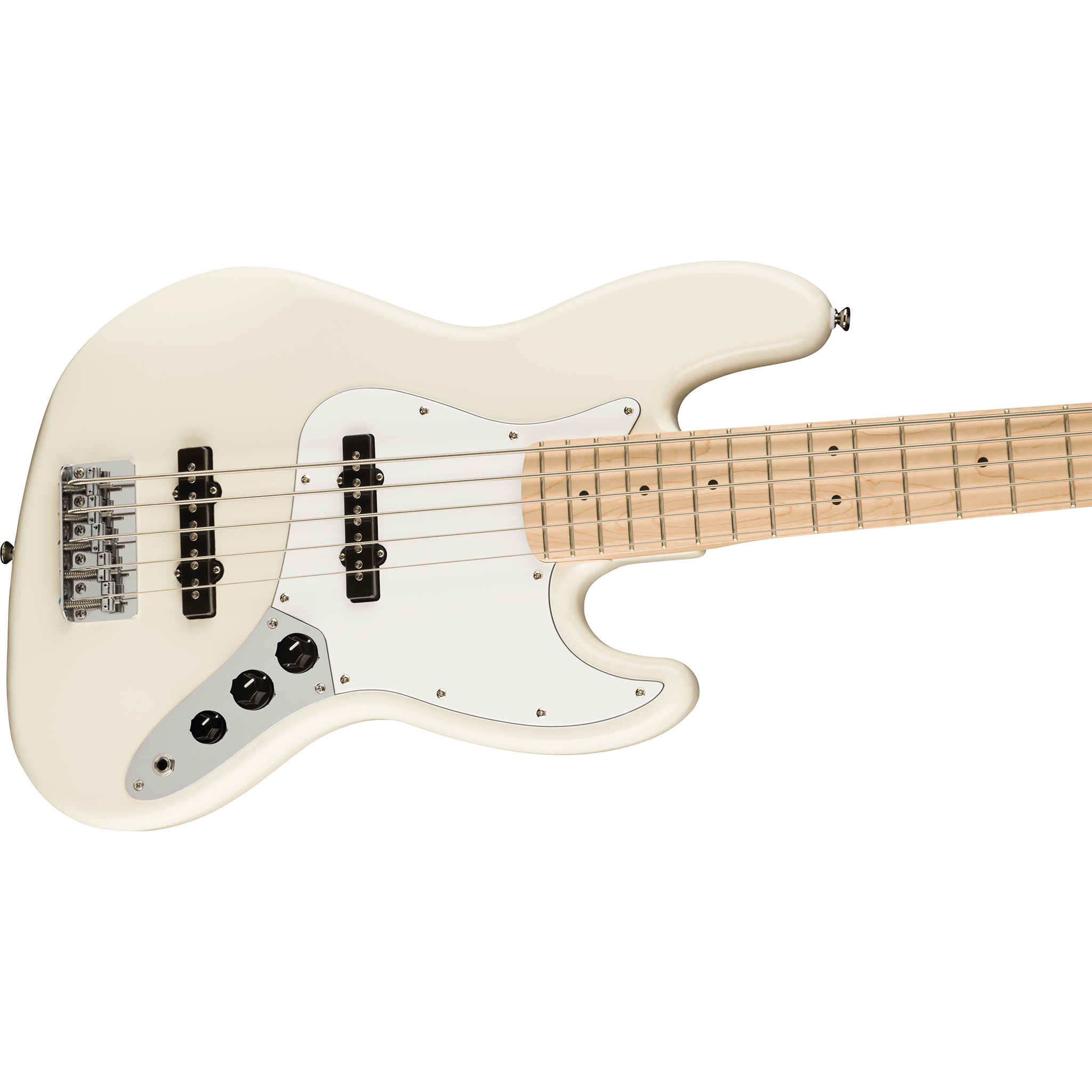  SQUIER AFFINITY JAZZ BASS V MAPLE OLYMPIC WHITE #0378652505