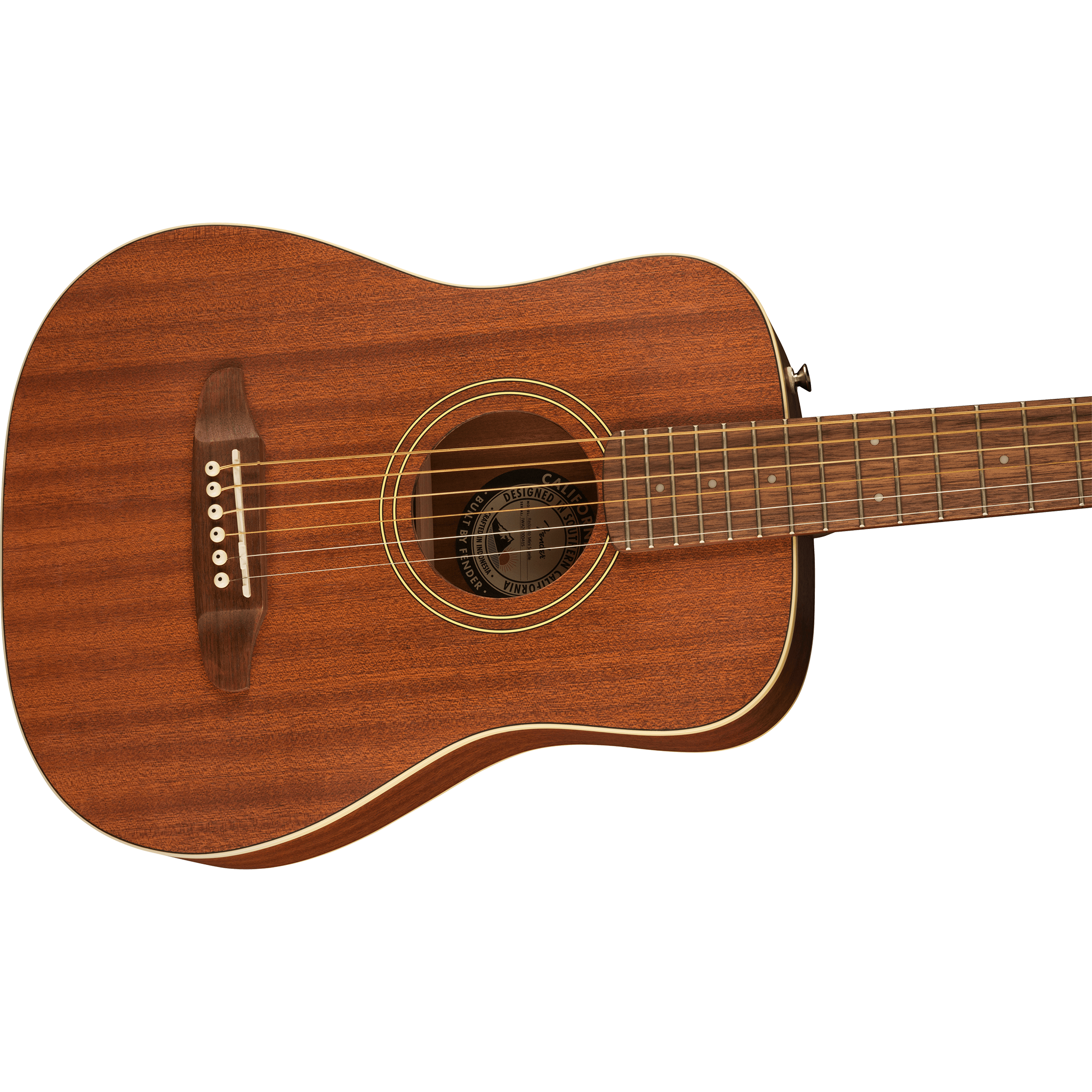  FENDER ACOUSTIC LIMITED EDITION REDONDO MINI ALL-MAHOGANY #0970710122
