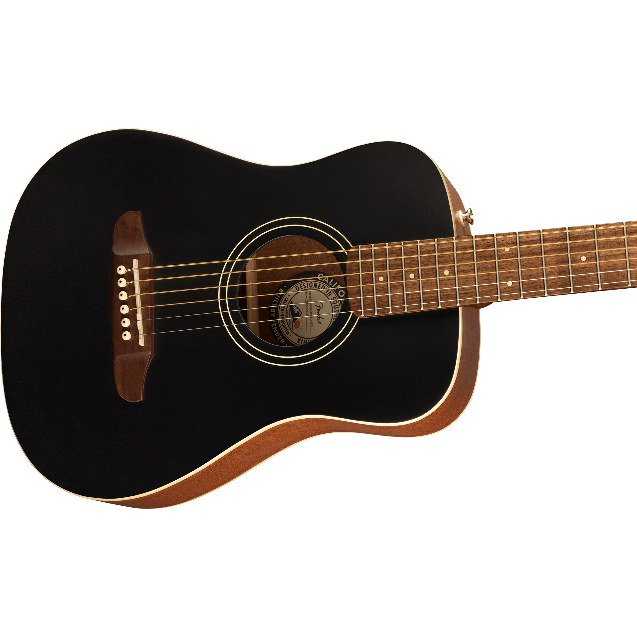  FENDER ACOUSTIC LIMITED EDITION REDONDO MINI BLACK TOP #0970710106