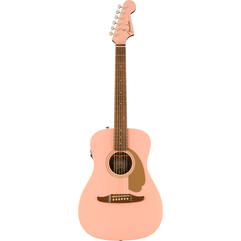  FENDER ACOUSTIC LIMITED EDITION MALIBU PLAYER SHELL PINK #0970722056 