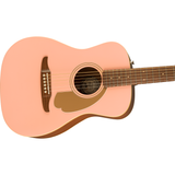  FENDER ACOUSTIC LIMITED EDITION MALIBU PLAYER SHELL PINK #0970722056 