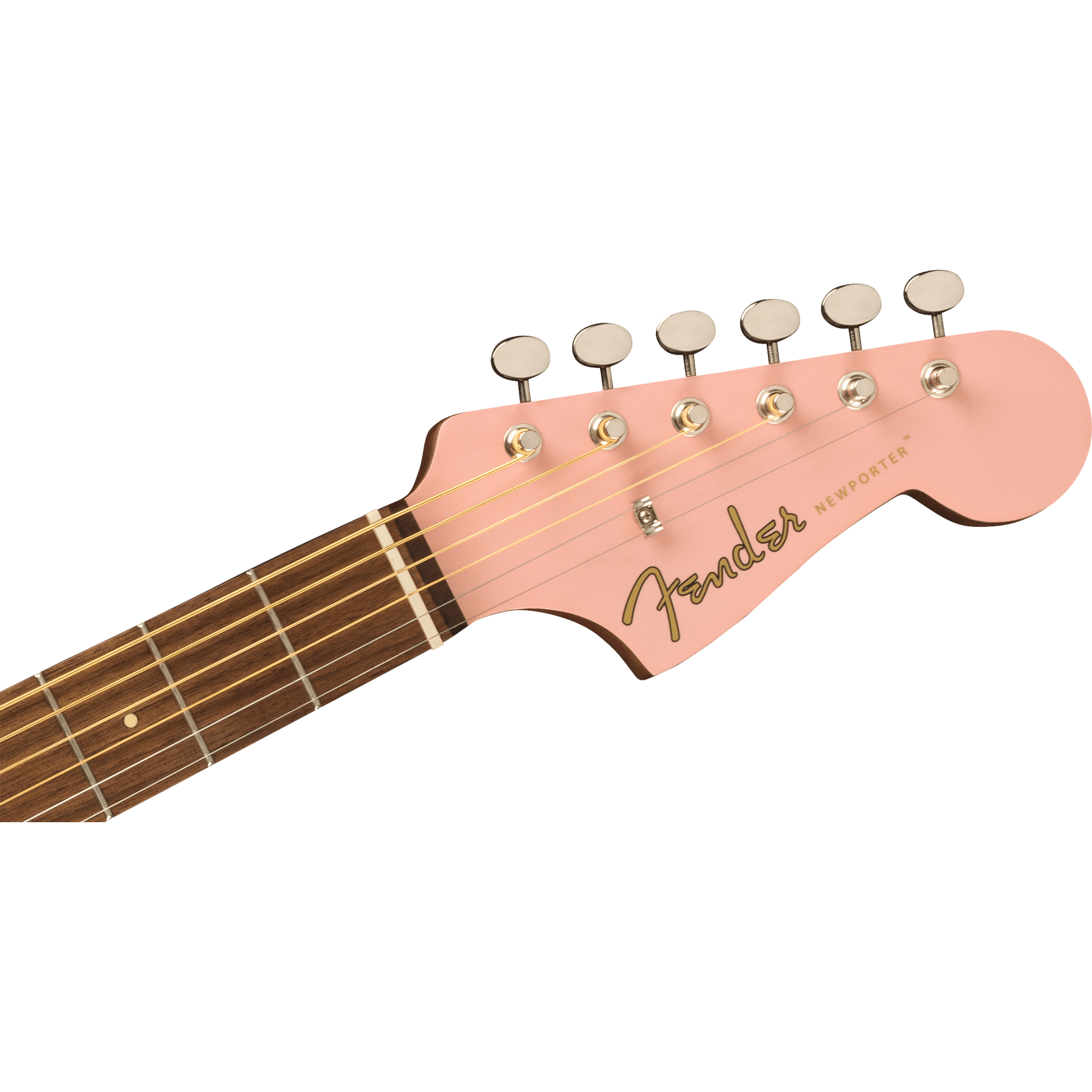  FENDER ACOUSTIC LIMITED EDITION NEWPORTER PLAYER SHELL PINK #0970743056