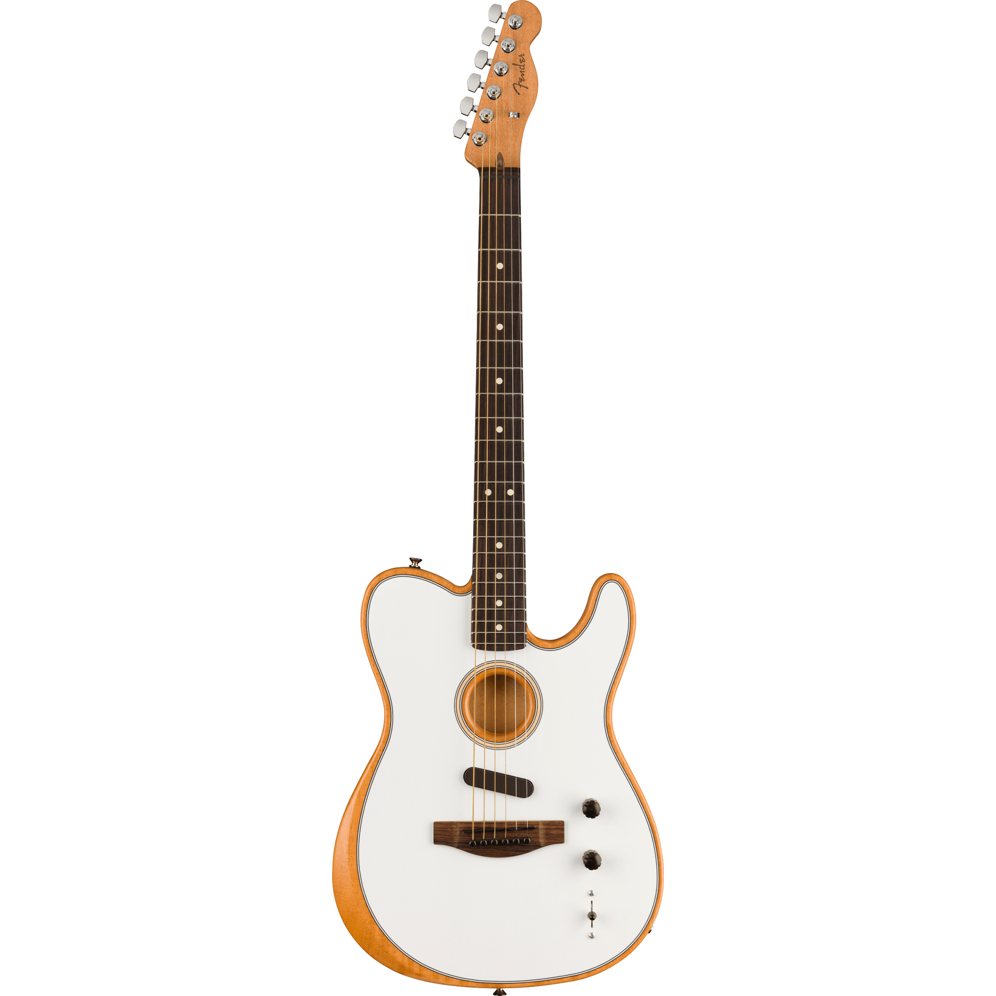  FENDER ACOUSTASONIC PLAYER TELE ARCTIC WHITE #0972213280 