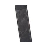  Fender MONOGRAM LEATHER STRAP BLACK 0990681006 