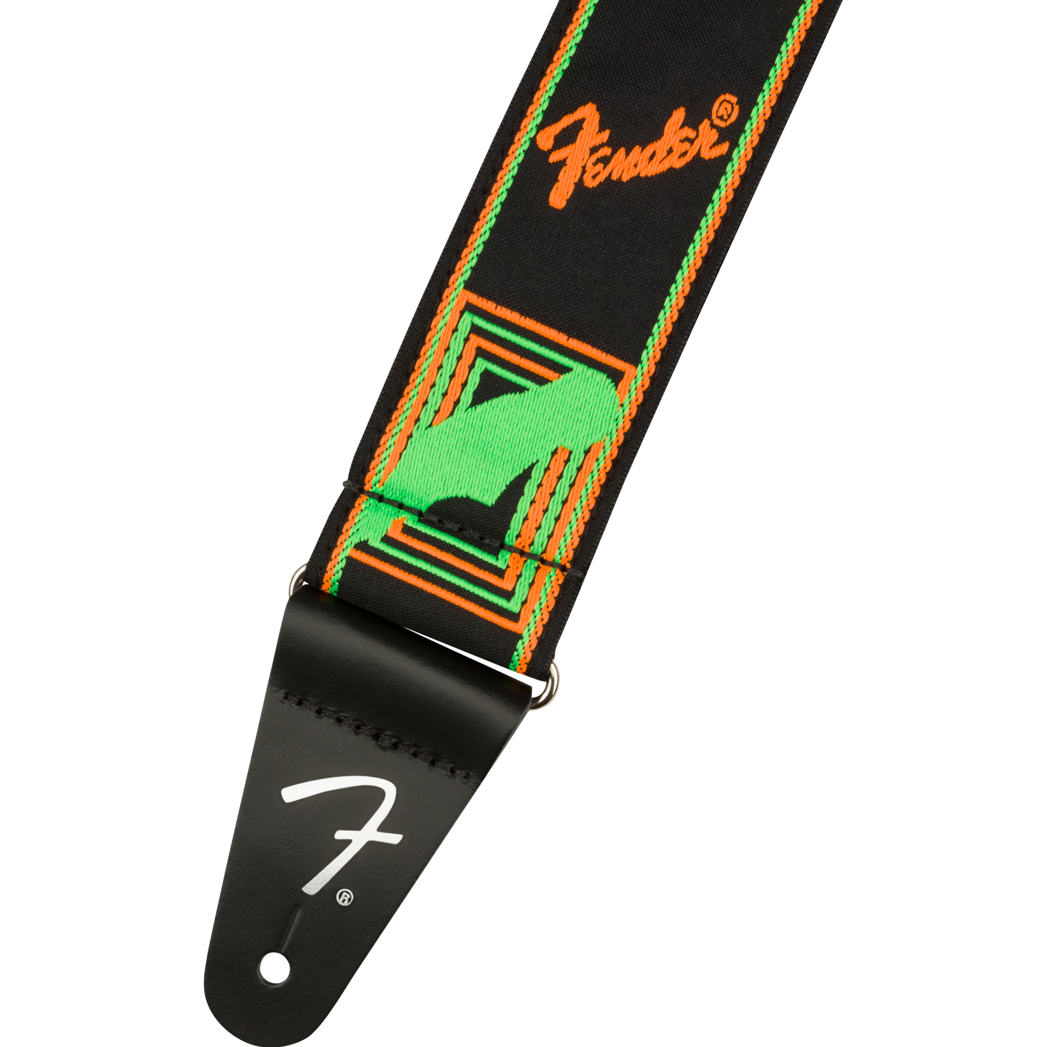  FENDER NEON MONOGRAM DÂY ĐEO GRN/ORNG #0990681301