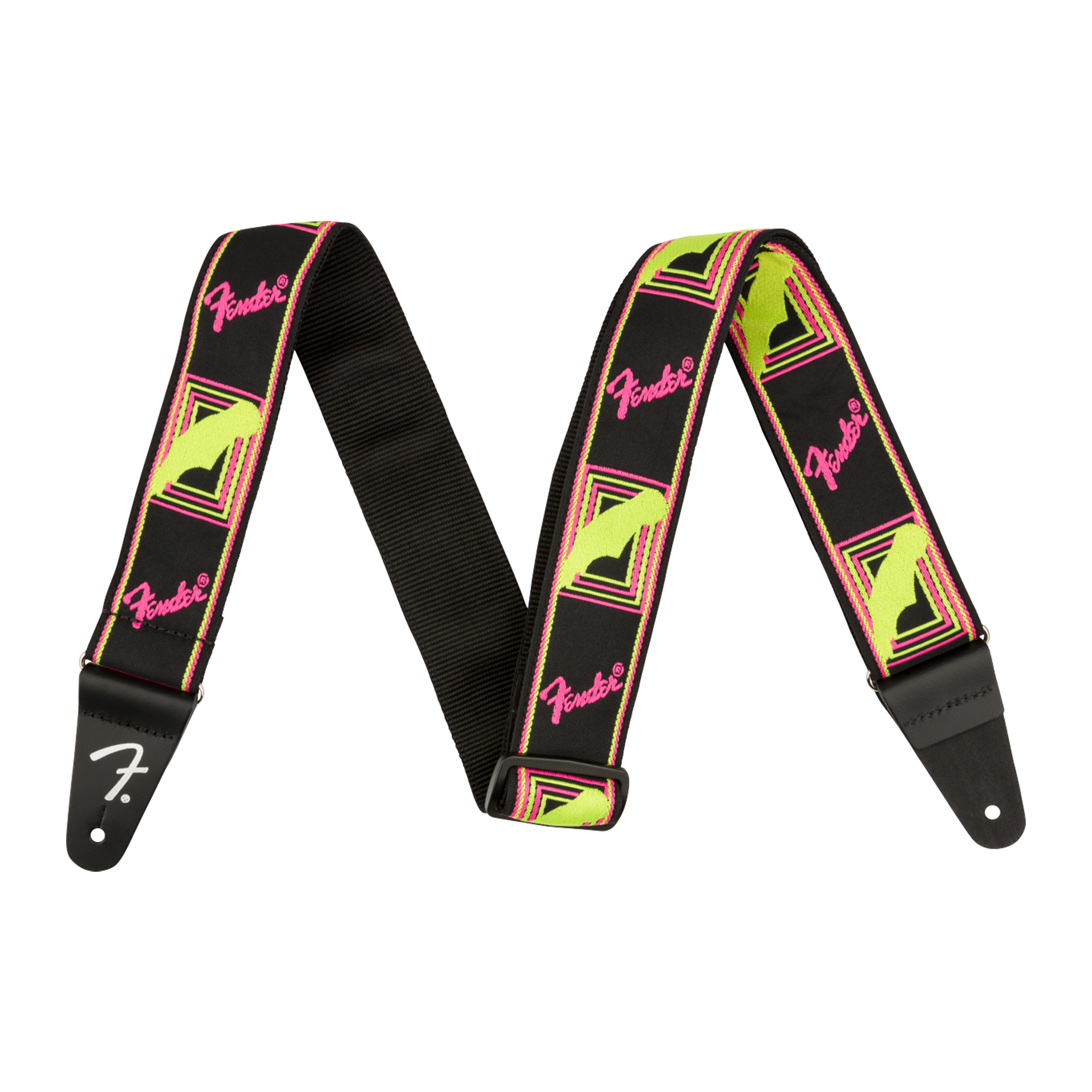  FENDER NEON MONOGRAM DÂY ĐEO YLW/PINK 0990681304