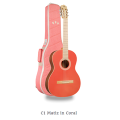 CORDOBA ĐÀN GUITAR NYLON C1 MATIZ MÀU ĐỎ CORAL 02504