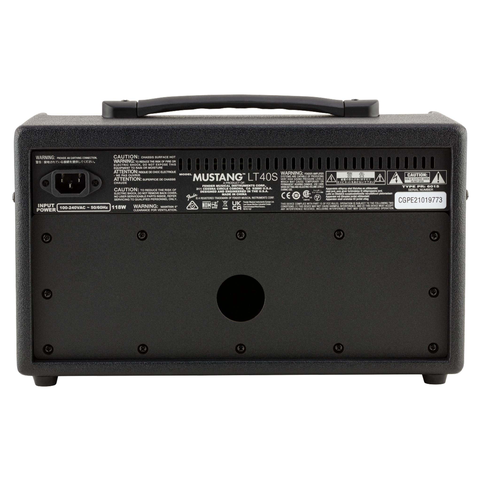  FENDER MUSTANG LT40S 230V #2311406000