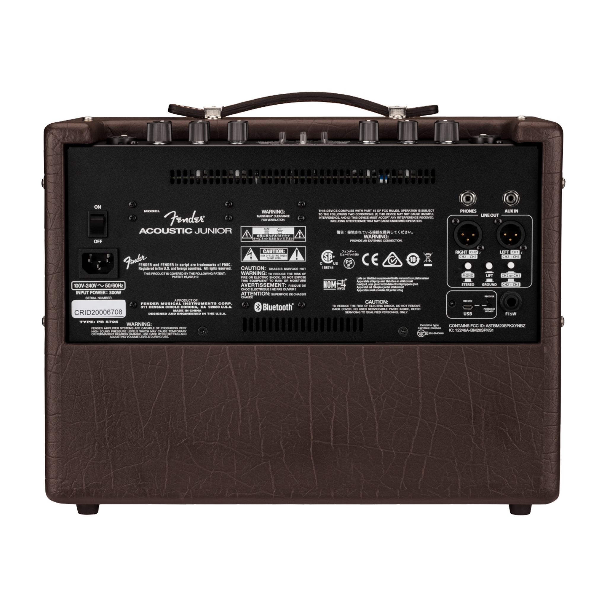  FENDER ACOUSTIC JUNIOR #2314306000