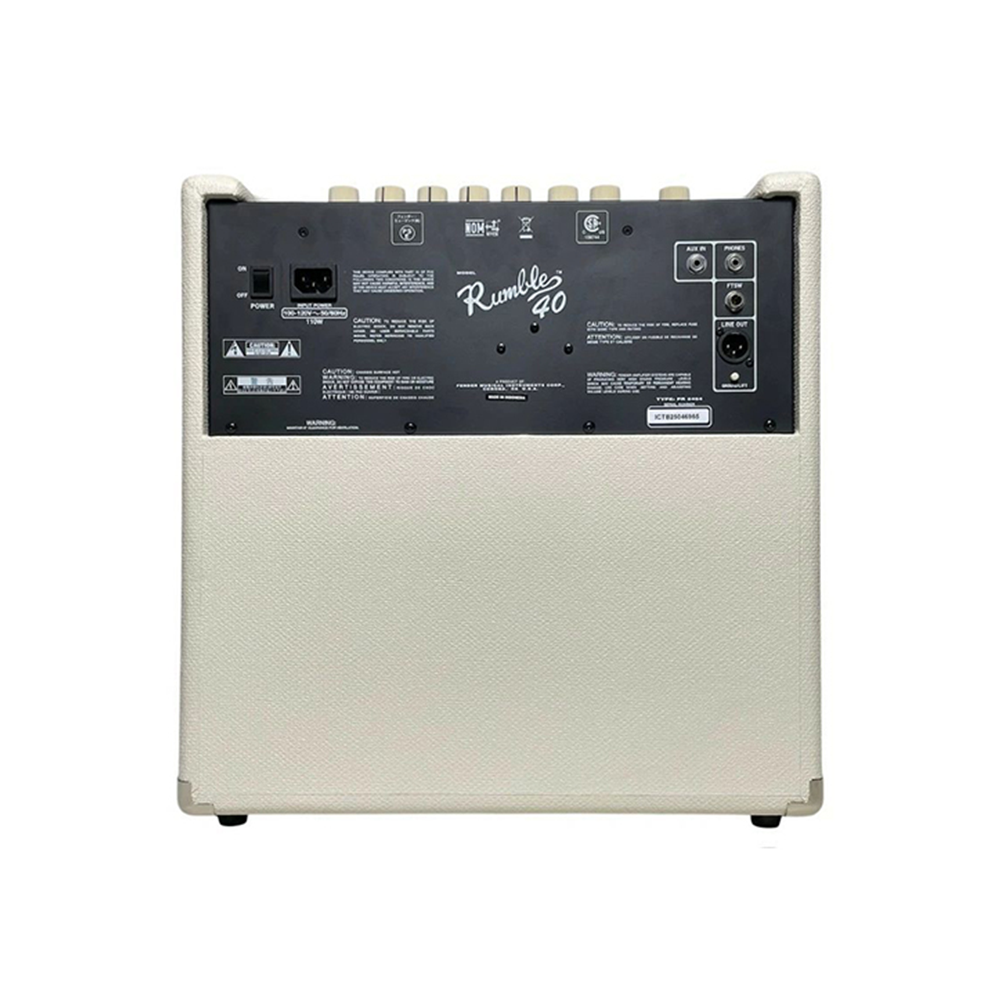  FENDER RUMBLE 40 IVORY 2370306750