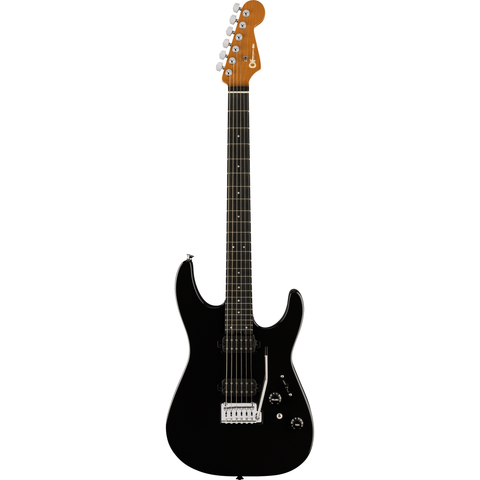  CHARVEL PRO-MOD DK24 HH 2PT EBONY BLACK #2962411303 