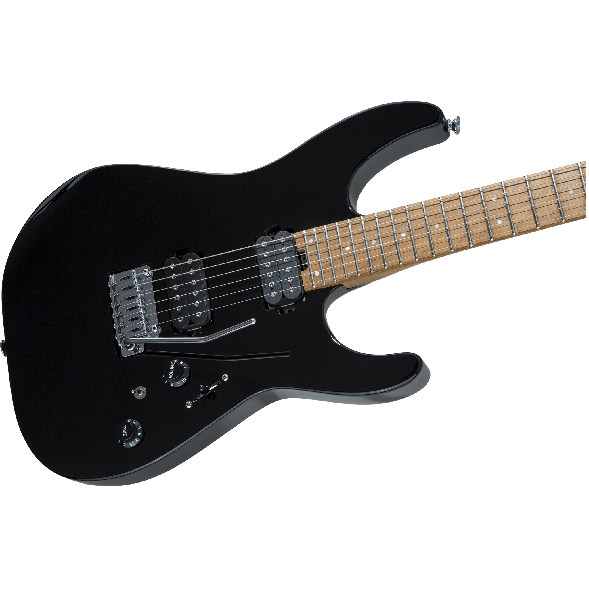  CHARVEL PRO-MOD DK24 HH CARAMELIZED MAPLE GLOSS BLACK #2969411503