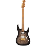  CHARVEL PRO-MOD DK24P HH CARAMELIZED MAPLE TRANSPARENT BLACK #2969411510 