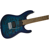  CHARVEL PRO-MOD DK24 HH CARAMELIZED MAPLE CHLORINE BURST #2969411521 