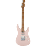  CHARVEL PRO-MOD DK24 HSS CARAMELIZED MAPLE SATIN SHELL PINK #2969433519 