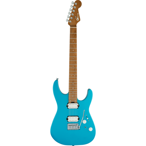  CHARVEL PRO-MOD DK24 HH CARAMELIZED MAPLE MATTE BLUE FROST #2969411534 