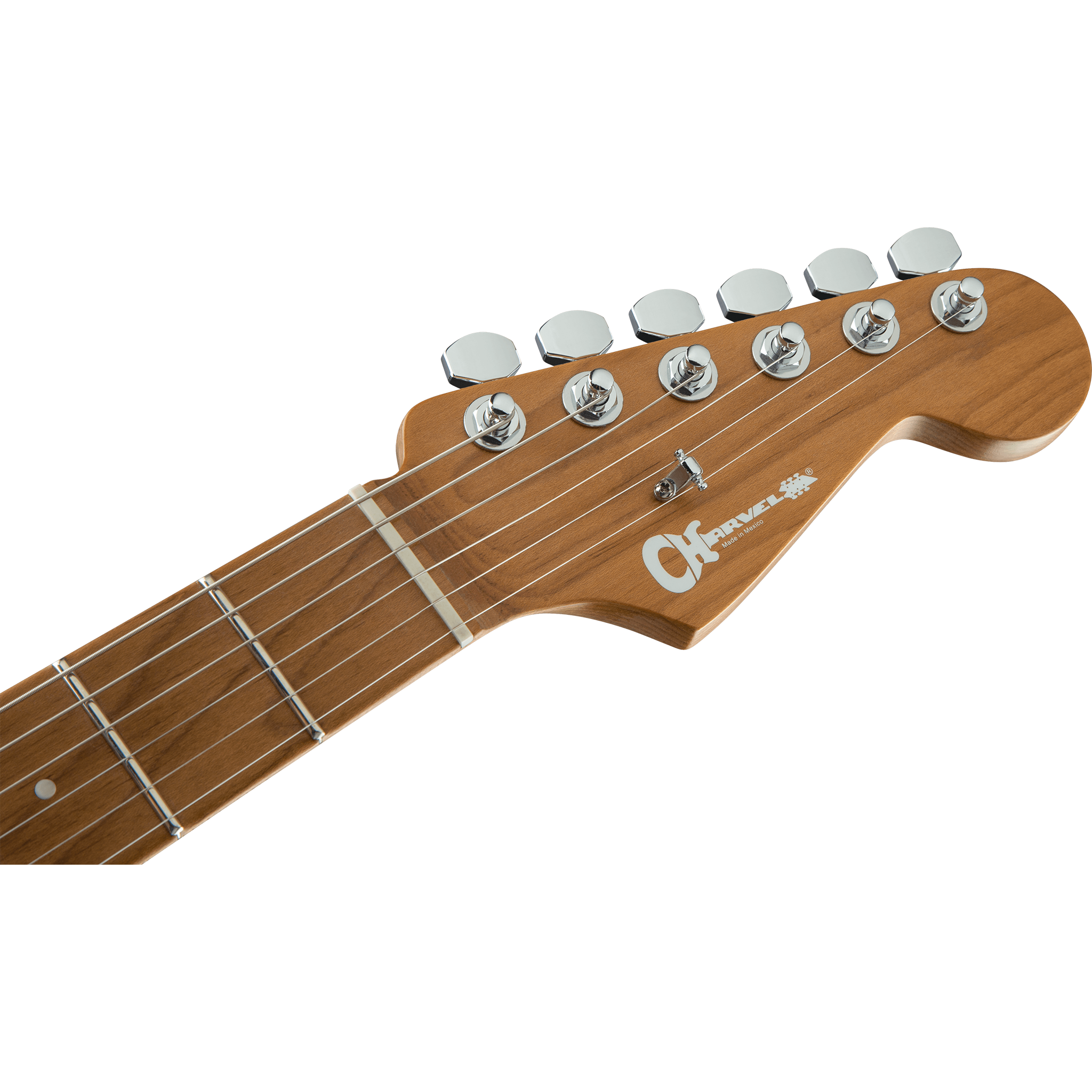  CHARVEL PRO-MOD DK24 HSS CARAMELIZED MAPLE SATIN SHELL PINK #2969433519