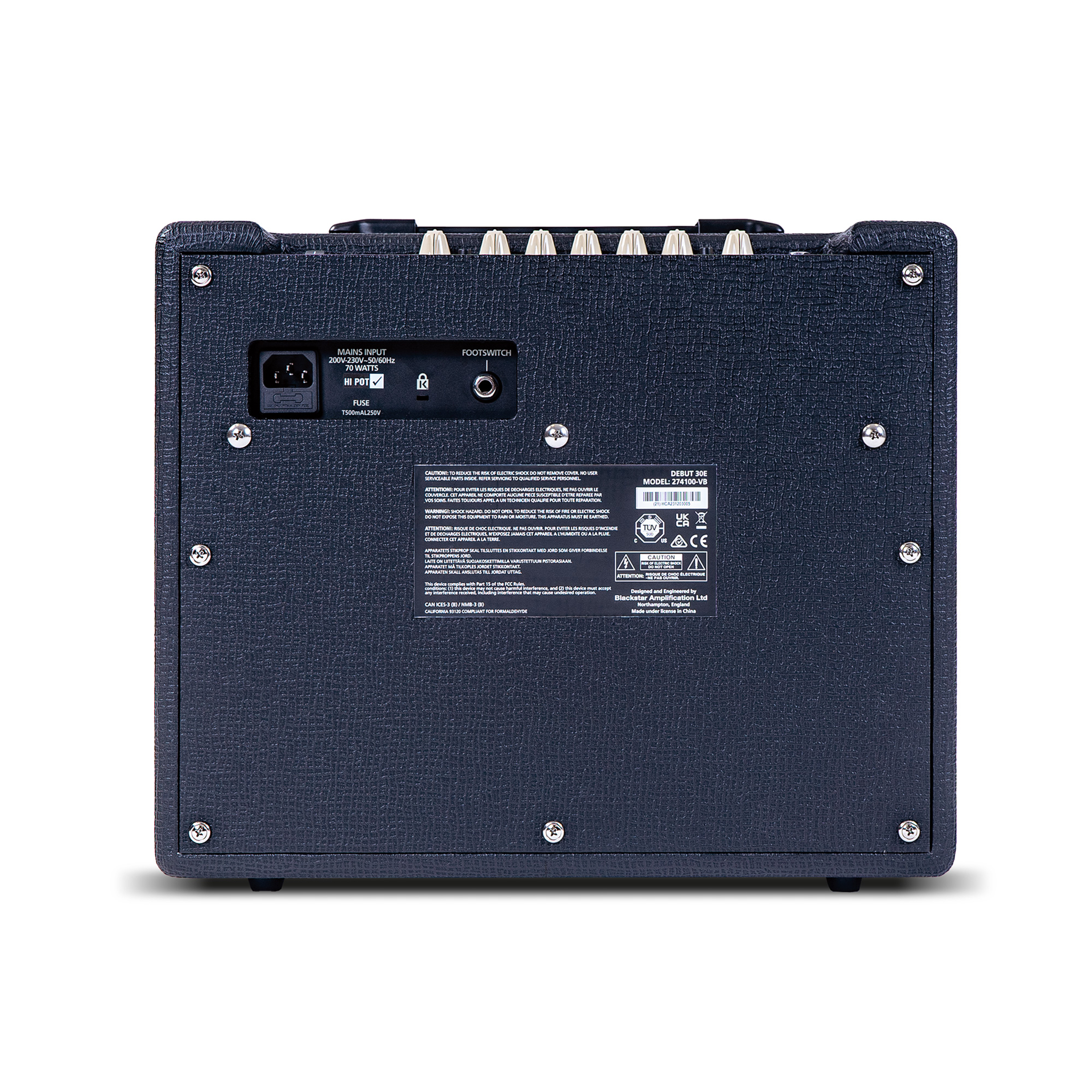  BLACKSTAR AMPLY ĐIỆN DEBUT 30E - 30W BLACK BA274012