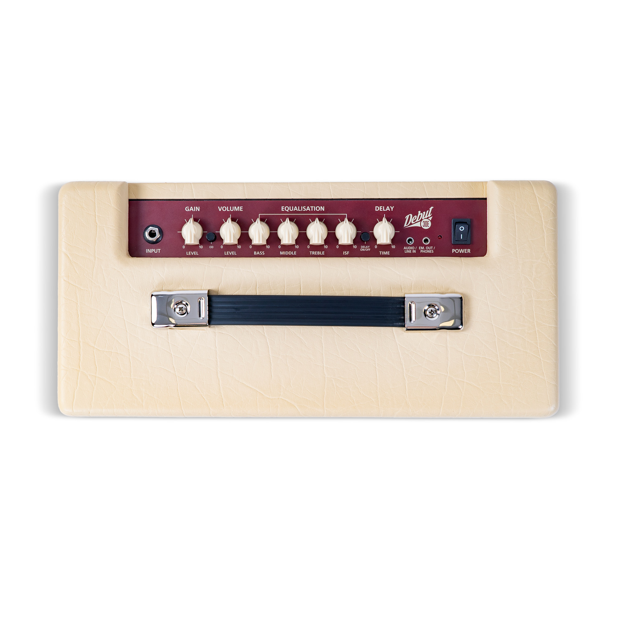  BLACKSTAR AMPLY ĐIỆN DEBUT 30E - 30W CREAM/OXBLOOD BA274010