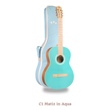  CORDOBA ĐÀN GUITAR NYLON C1 MATIZ MÀU XANH AQUA 02501 