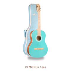 CORDOBA ĐÀN GUITAR NYLON C1 MATIZ MÀU XANH AQUA 02501