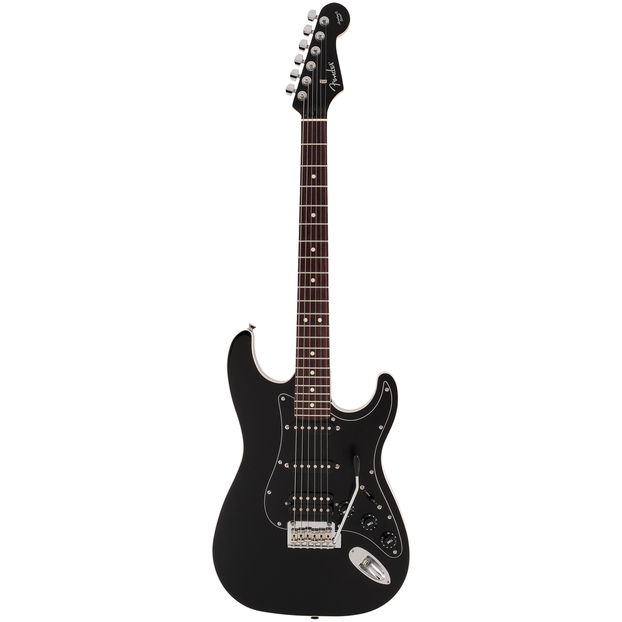  FENDER MIJ AERODYNE STRAT HSS ROSEWOOD BLACK #5290300306