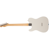 FENDER 2023 COLLECTION, MIJ TRADITIONAL '60s TELE ROSEWOOD, OLYMPIC WHITE, BLUE COMPETITION STRIPE #5360200385 