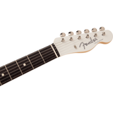  FENDER 2023 COLLECTION, MIJ TRADITIONAL '60s TELE ROSEWOOD, OLYMPIC WHITE, BLUE COMPETITION STRIPE #5360200385 