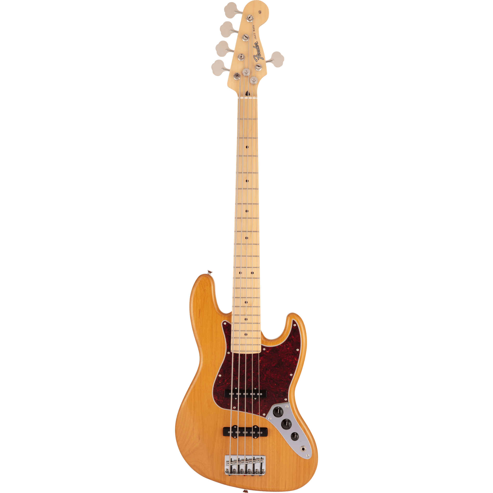  FENDER HYBRID II JAZZ BASS V MAPLE VINTAGE NATURAL #5662202307