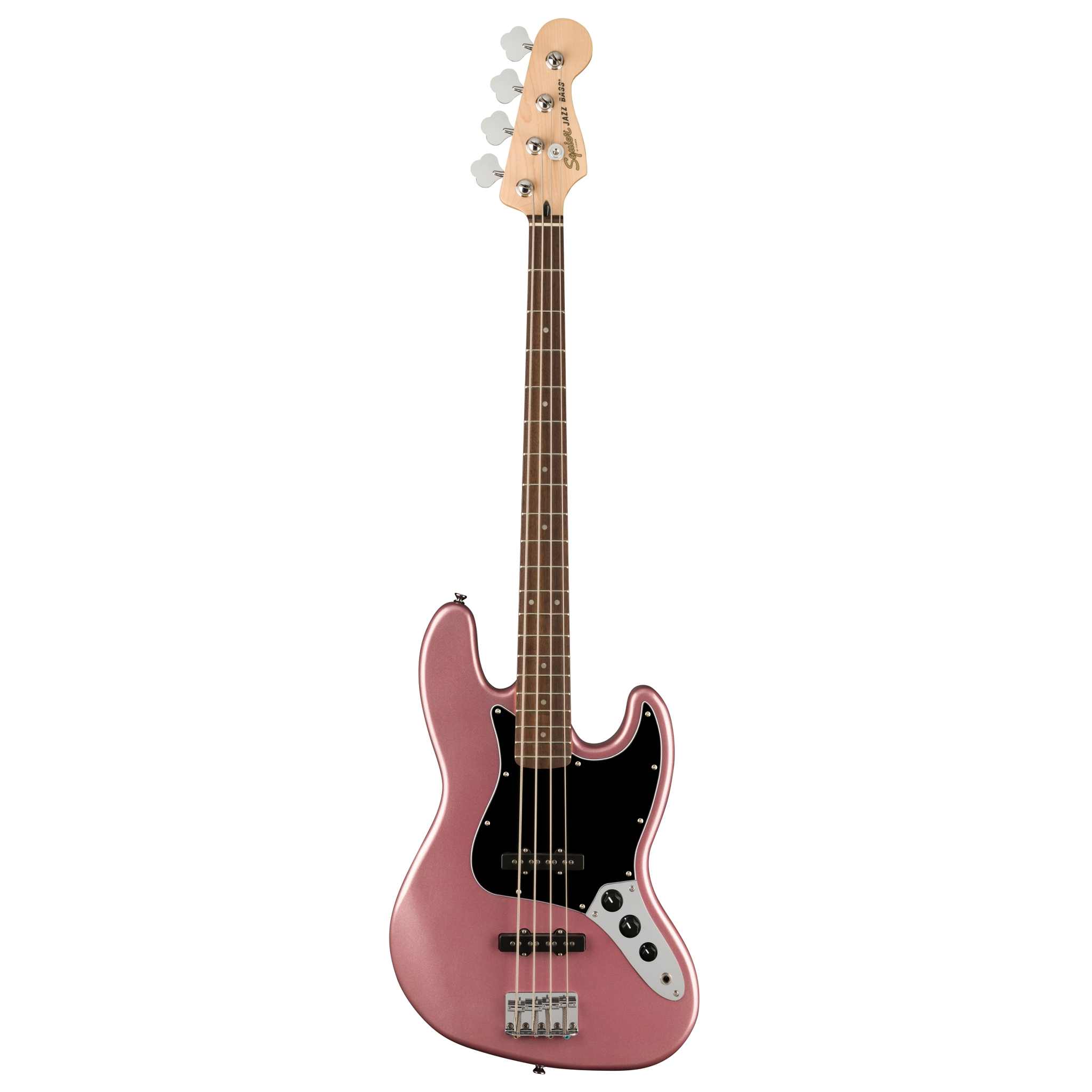  SQUIER AFFINITY JAZZ BASS SS LAUREL BURGUNDY MIST #0378601566