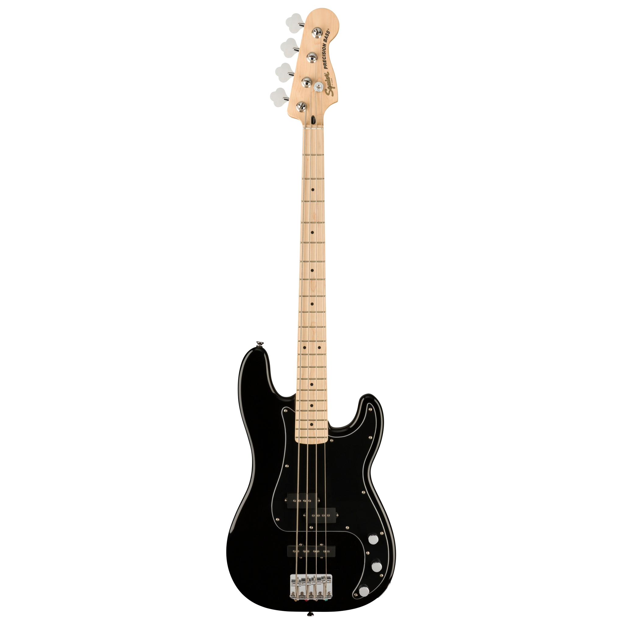  SQUIER AFFINITY JAZZ BASS MAPLE BLACK #0378553506