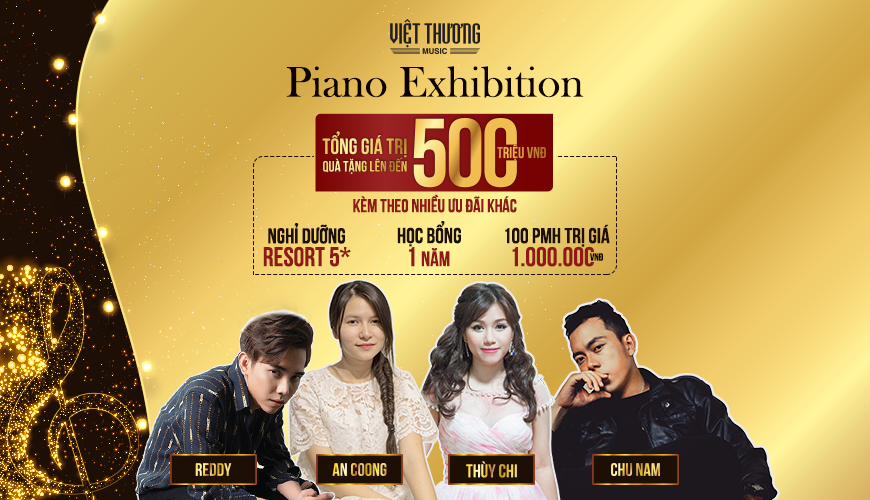 3 lý do bạn nên tham gia Triển lãm Piano – Kiệt tác vượt thời gian tại Việt Thương Music