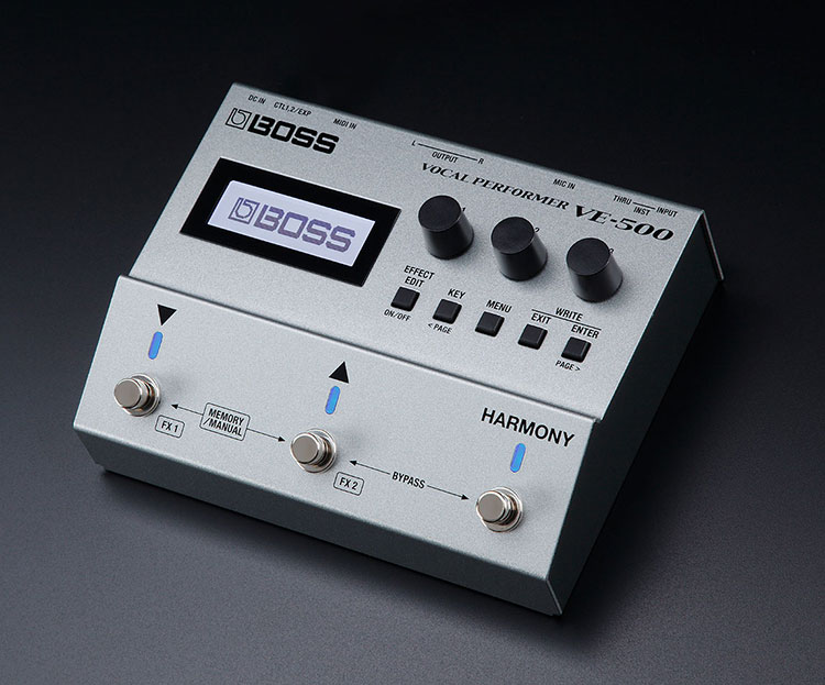 Boss VE-500 sử dụng đơn giản, dễ dàng