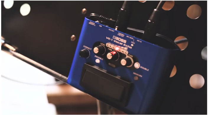 Boss VE1 lựa chonj tuyệt vời cho ca sỹ