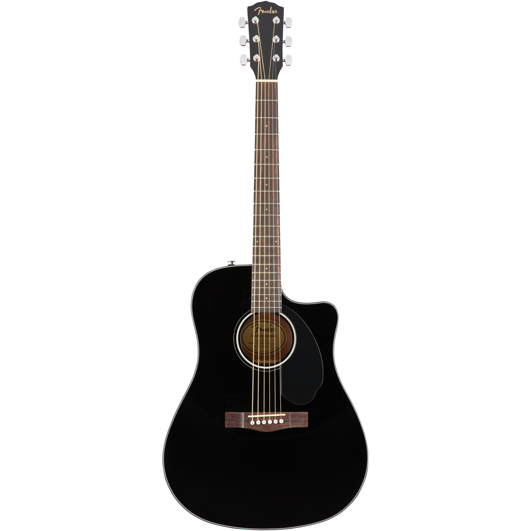  FENDER CD-60SCE BLACK #0970113006